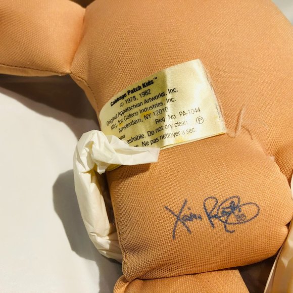 1985 CABBAGE PATCH KIDS / Original Toy Doll / Appalachia Coleco / Green Eyes - Picture 5 of 16